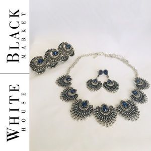 White House Black Market Stunning Art Deco Set